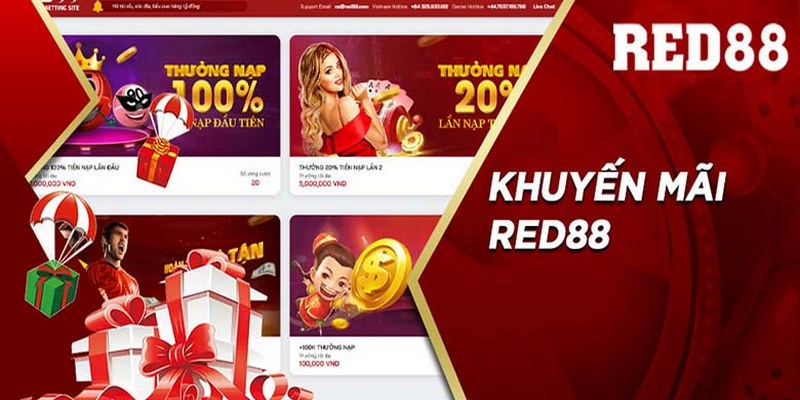 Quy định điều kiện nhận khuyến mãi rõ ràng tại Red88